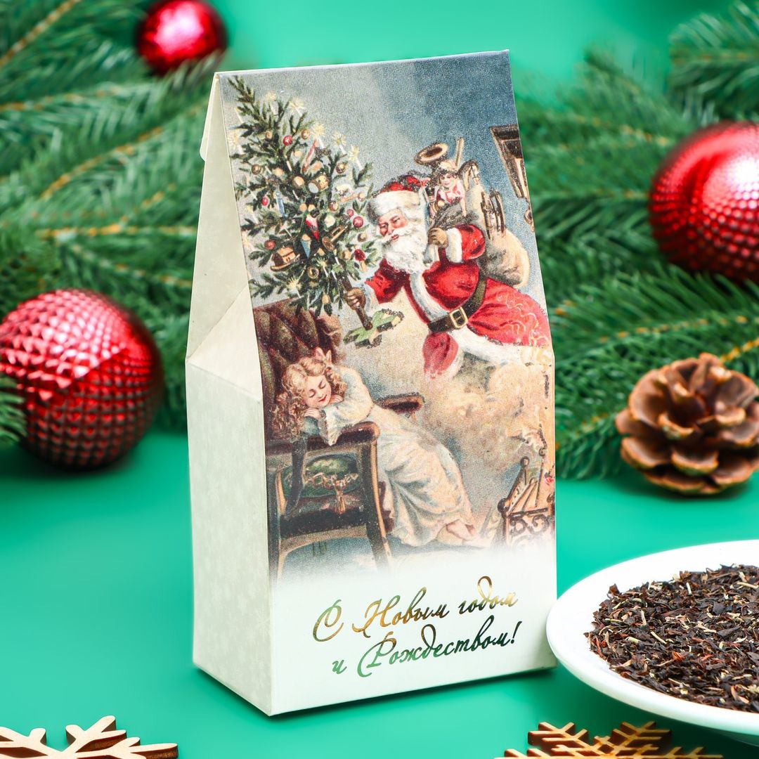 Чай чёрный Рождественские подарки Чай чёрный Рождественские подарки