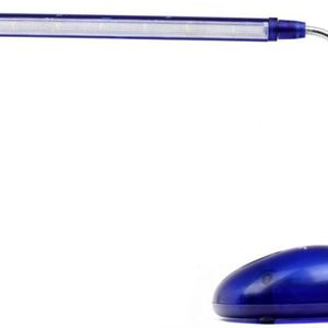 USB Лампа 7 светодиодов Синяя на подставке