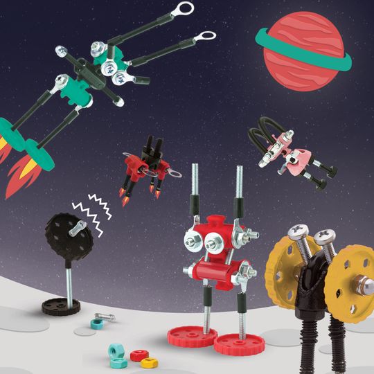 Игрушка-конструктор The Offbits Space Mission