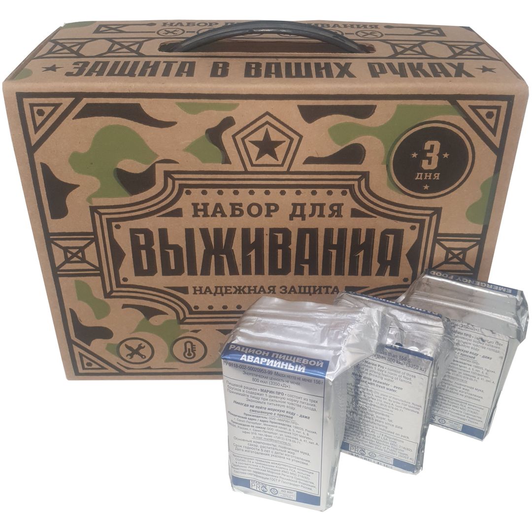 Набор для выживания Надежная защита