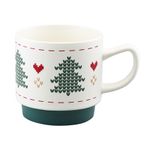 Набор из четырех кружек Knitted tale из коллекции New Year Essential, 380 мл