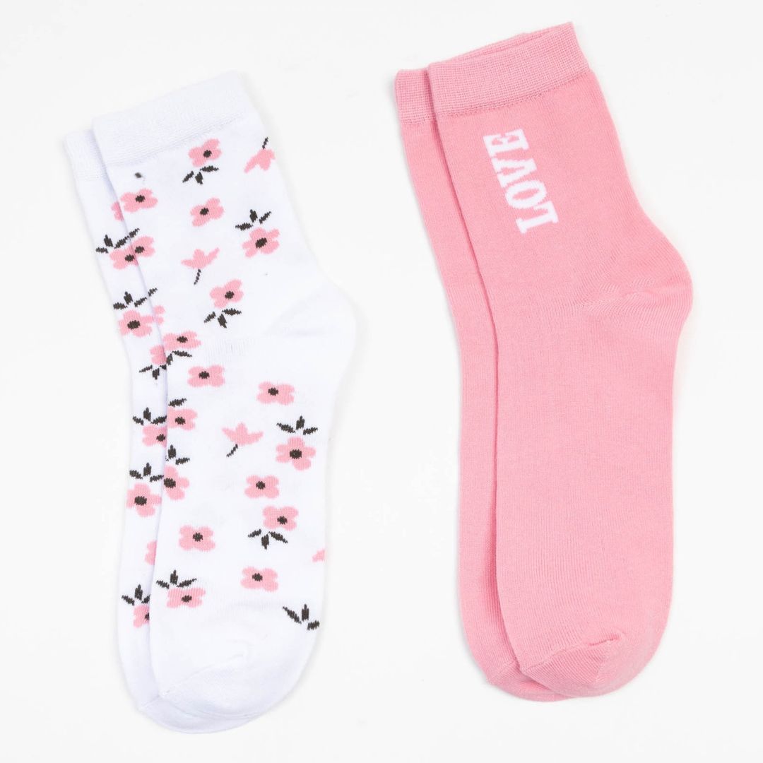 Набор женских носков Love (размер 36-39)
