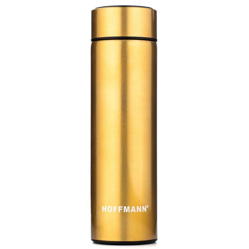 Умный термос с термодатчиком Hoffmann (500 мл) (Золотой) Умный термос с термодатчиком Hoffmann (500 мл) (Золотой)