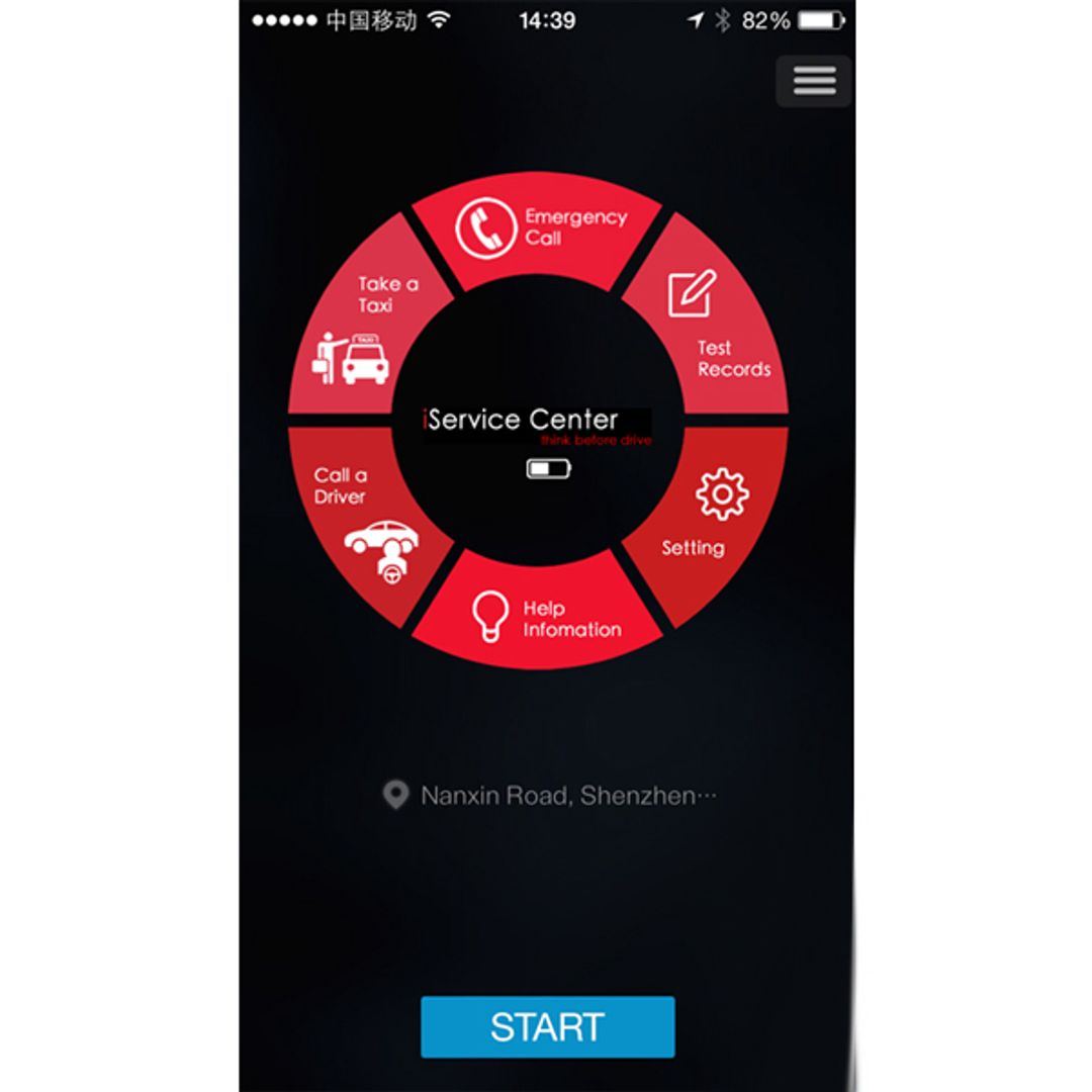 Алкотестер для смартфона iBreathalyzer mini Алкотестер для смартфона iBreathalyzer mini