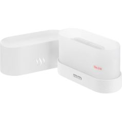 Увлажнитель-ароматизатор с имитацией пламени Fuego ver.2 (белый)