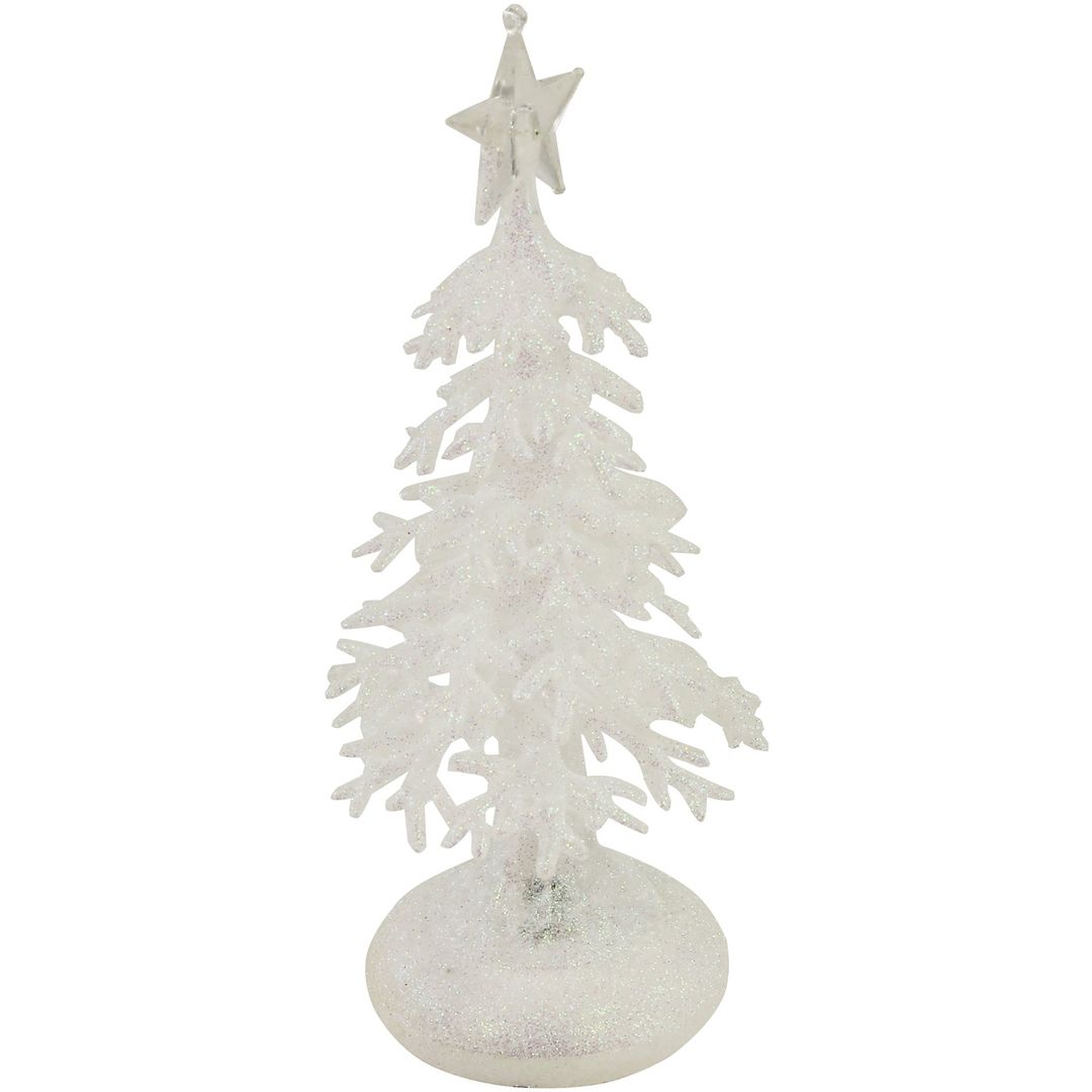 Светящаяся снежная новогодняя елочка Светящаяся снежная новогодняя елочка