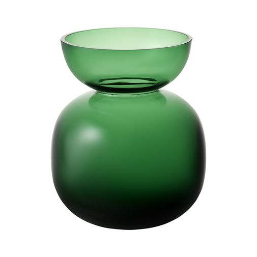 Ваза Florum, 20 см, изумрудная