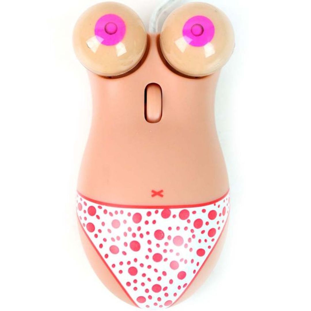 Мышь Сиськи (Красные с белым трусики) Мышь Сиськи (Красные с белым трусики)