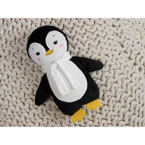 Мягкая игрушка Beastie Toys Пингвиненок с белым шарфом Мягкая игрушка Beastie Toys Пингвиненок с белым шарфом