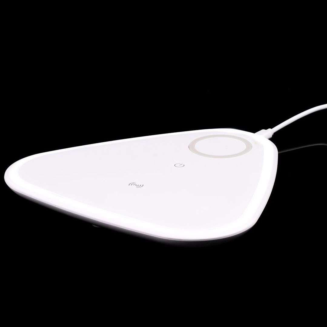 Станция беспроводной зарядки с антистрессом Countdown (Белая) Станция беспроводной зарядки с антистрессом Countdown (Белая)