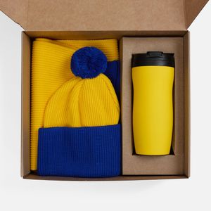 Подарочный набор Snappy Form (желтый с синим) Подарочный набор Snappy Form (желтый с синим)