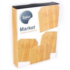 Набор разделочных досок Market (4 шт.)