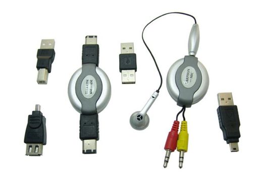 Набор кабелей для поездок Набор кабелей для поездок