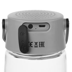 Бутылка для воды Torsta Light с колонкой и светильником (серый)