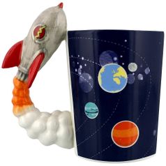 Кружка Ракета Rocket Launch Cartoon Cup