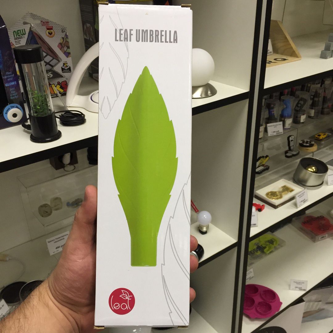 Зонт Лист Leaf Umbrella Упаковка Зонт Лист Leaf Umbrella Упаковка