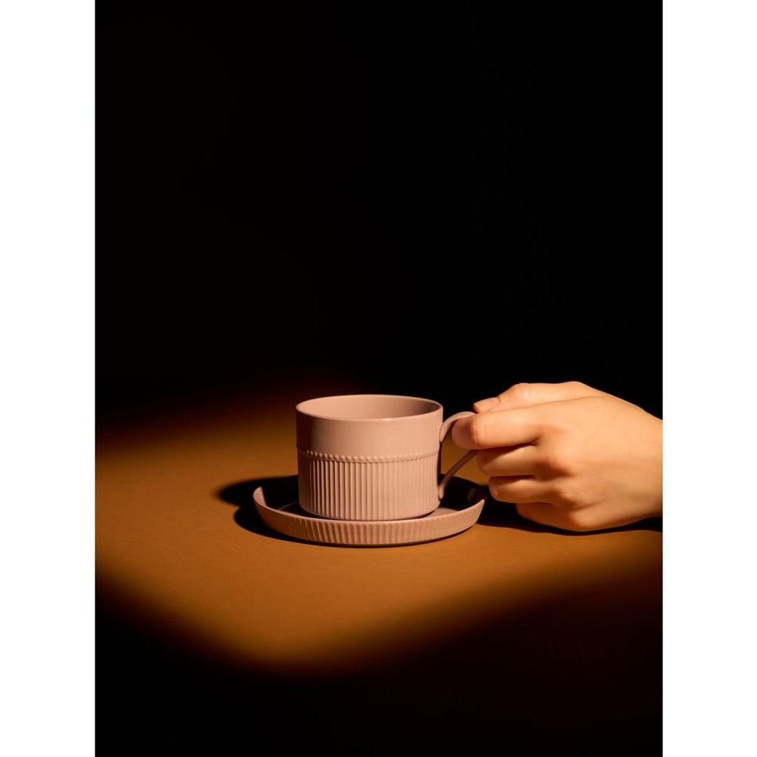 Чайная пара Pastello Moderno (Розовая)