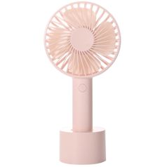Портативный вентилятор Handy Fan (Черный) (Розовый)