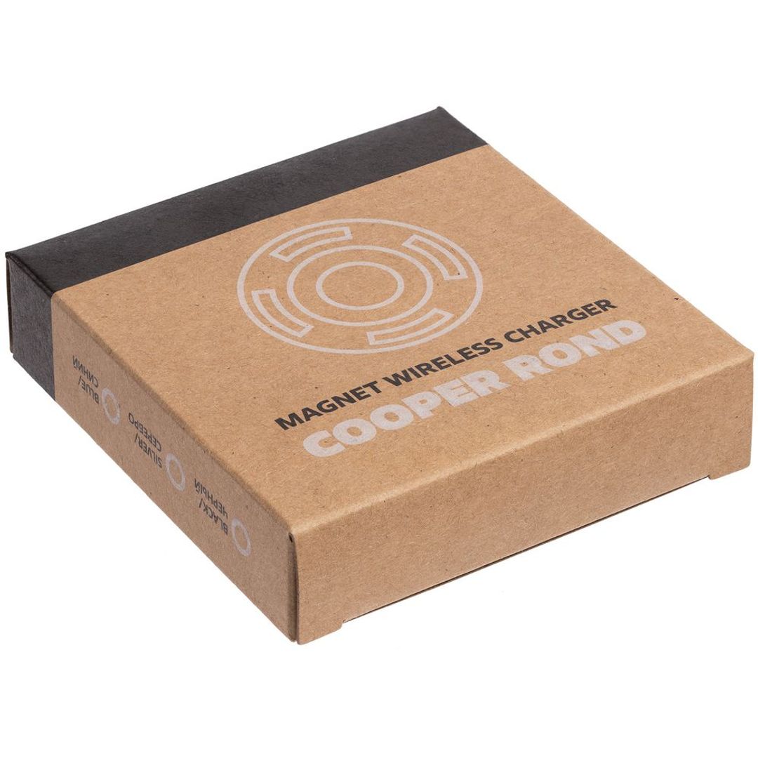 Магнитное зарядное устройство Cooper Rond, 15 Вт, (Черное)