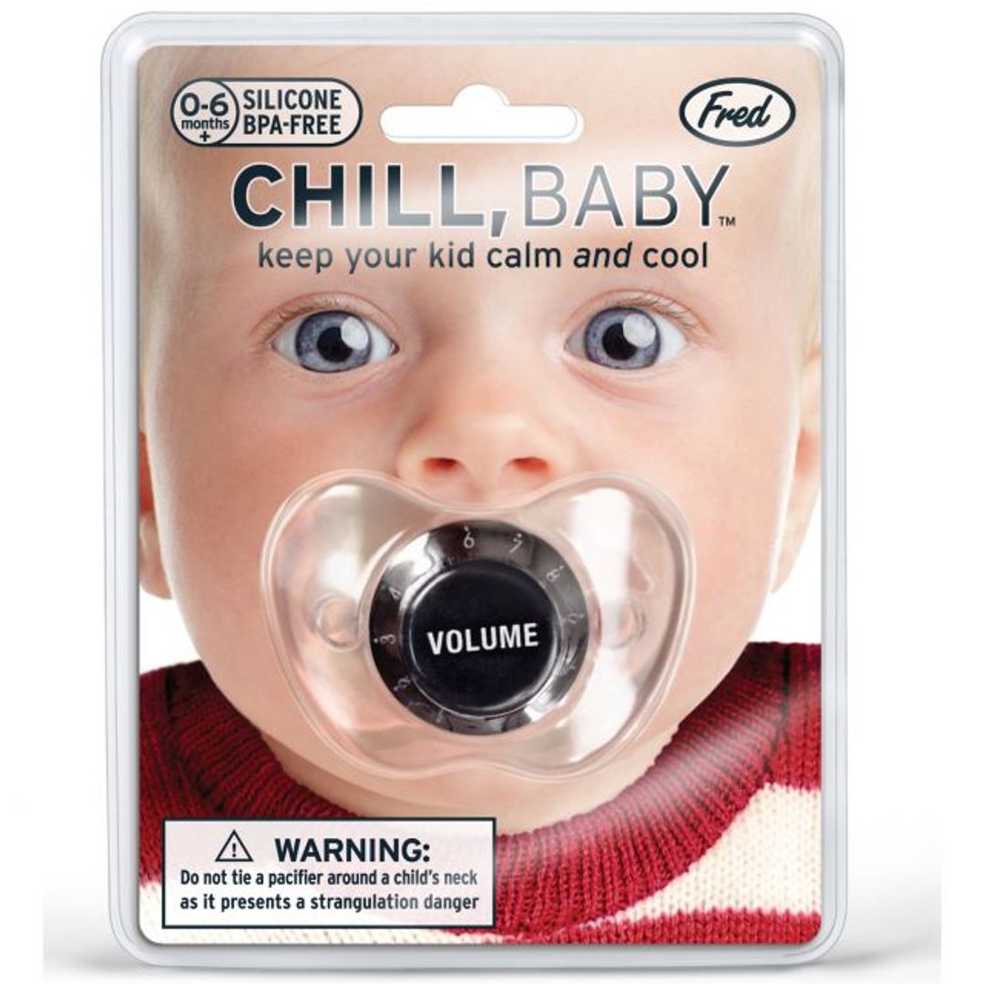 Соска-пустышка Регулятор громкости Chill, Baby