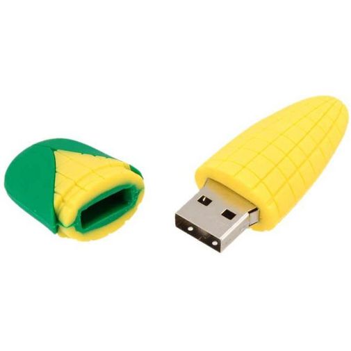 Флешка Кукуруза 8 Гб Со снятой крышкой