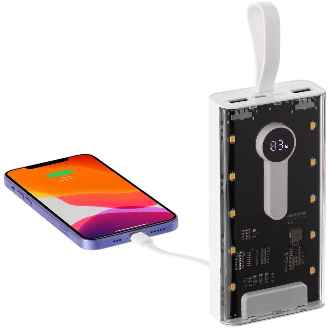 Аккумулятор Trellis Digital 10000 мАч (Белый)