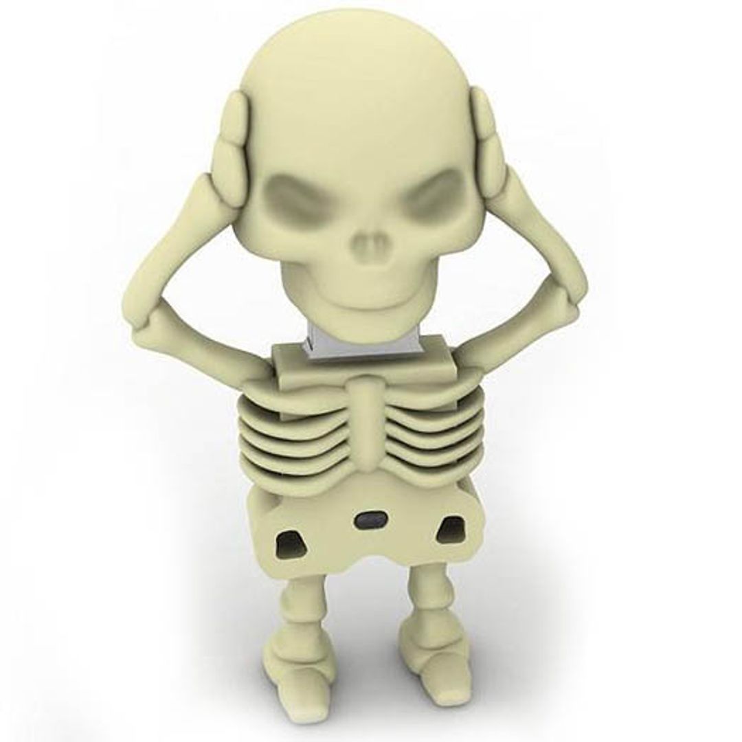 Флешка Скелет 8 Гб