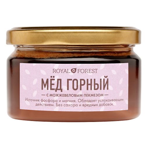 Мёд горный с можжевеловым пекмезом (250 г)