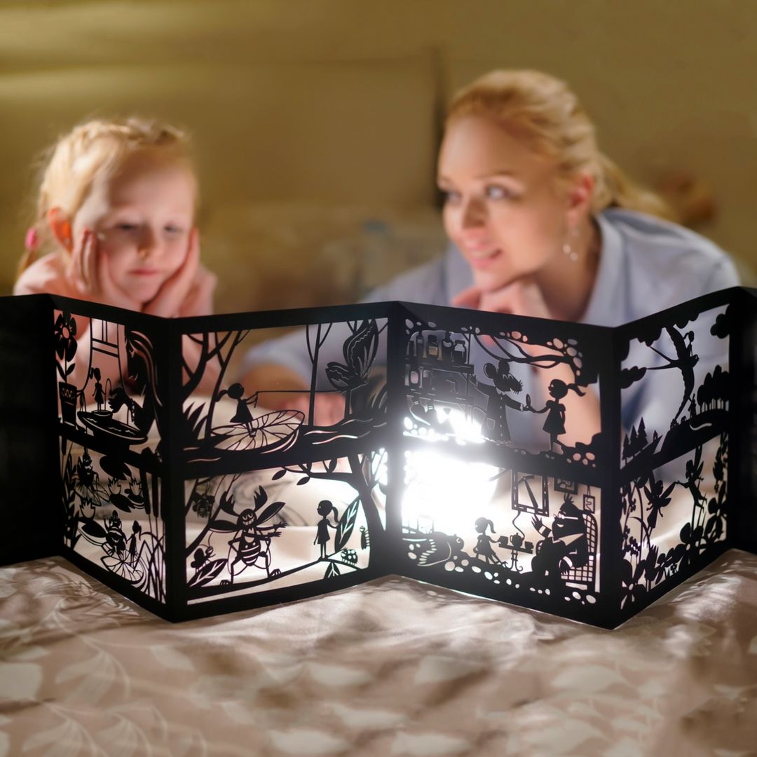 Книга Театр теней Дюймовочка Книга Театр теней Дюймовочка