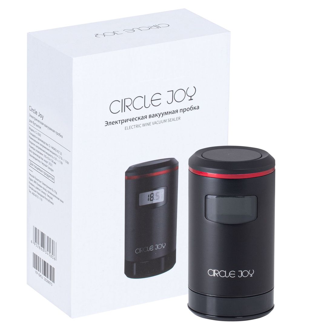 Электрическая вакуумная пробка Circle Joy Электрическая вакуумная пробка Circle Joy