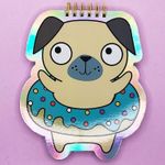 Блокнот Donut Pug