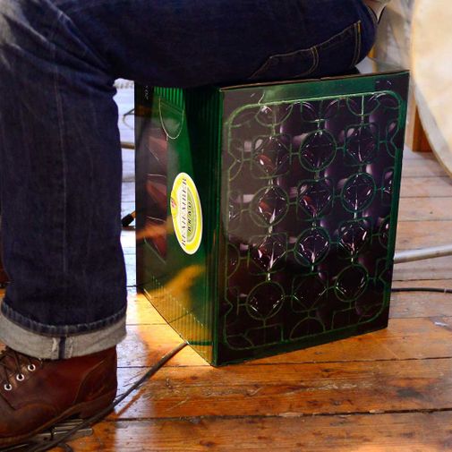 Складной картонный табурет Master Brewer Складной картонный табурет Master Brewer