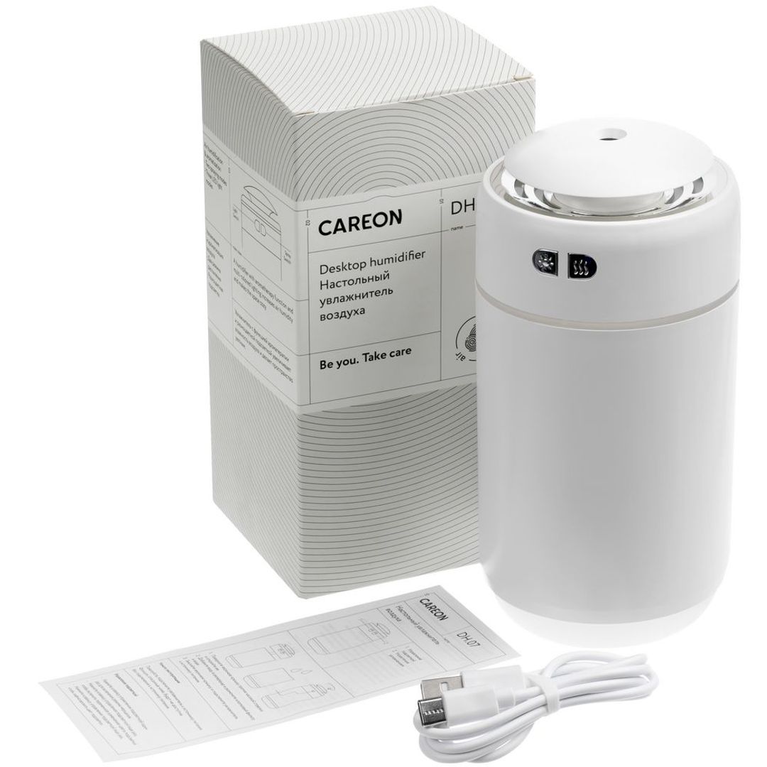 Настольный увлажнитель воздуха с подсветкой DH07 (белый)