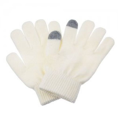 Перчатки для сенсорного экрана Белые Перчатки для сенсорного экрана Белые