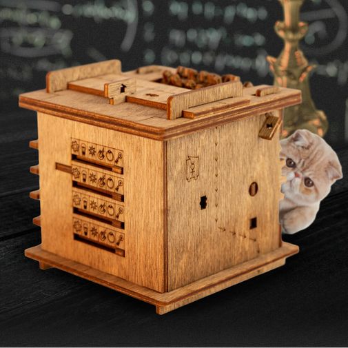 Квест-шкатулка Blackwood Кот Шредингера (оригинал!)