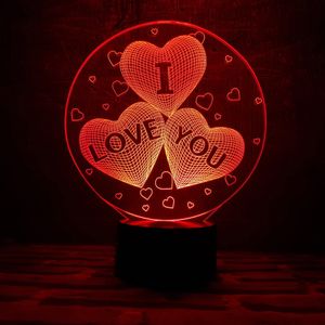 3D Лампа I Love You 3D Лампа I Love You