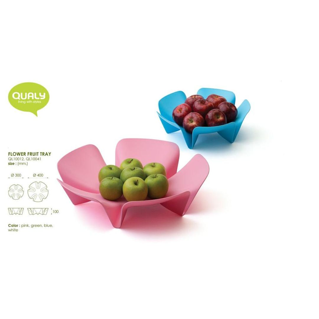 Ваза для фруктов Flower, зеленая Ваза для фруктов Flower, зеленая