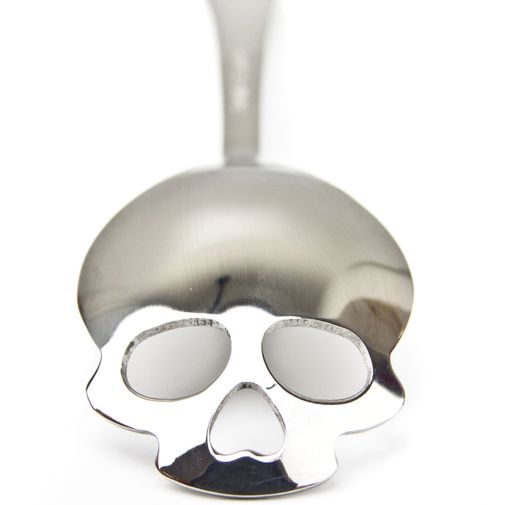 Ложка для сахара Череп Skull