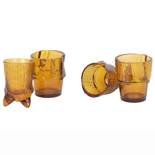 Набор из 4 стаканов Kitty (Имбирь) Набор из 4 стаканов Kitty (Имбирь)