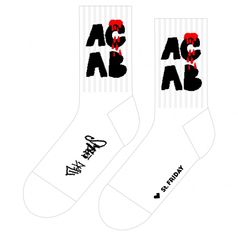 Носки спортивные ACAB by Tek & Drews (20 см)
