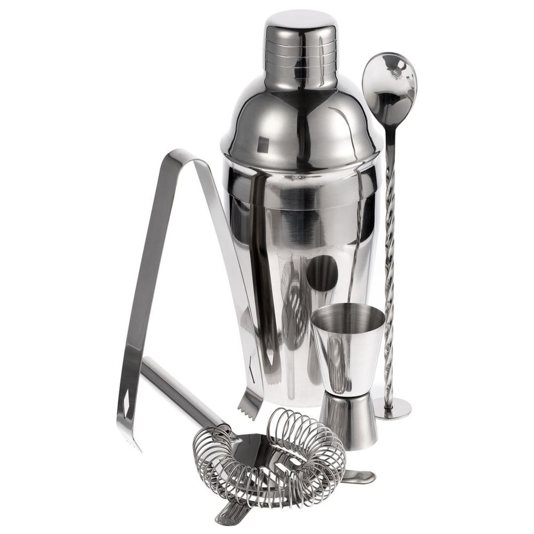 Набор для приготовления коктейлей Troubleshooter (Серебристый) Набор для приготовления коктейлей Troubleshooter (Серебристый)