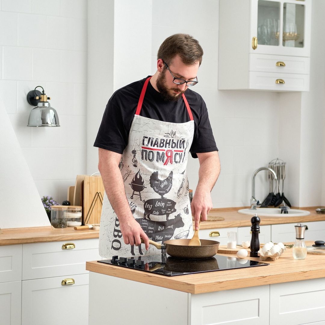 Фартук Главный по мясу Фартук Главный по мясу