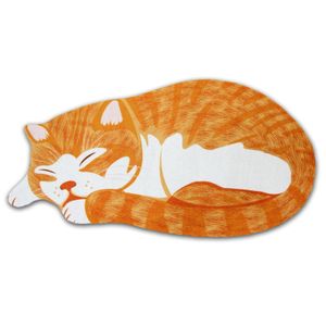 Котоковрик (Рыжий + белый)