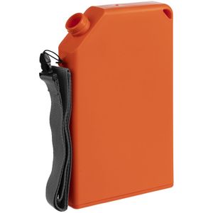 Плоская бутылка для воды Flacon (оранжевый)