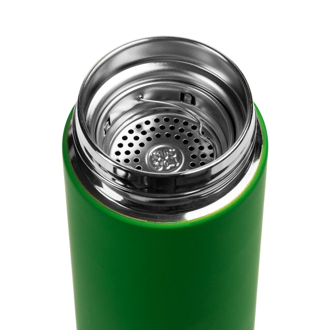Термос с ситечком Percola (Зеленый)