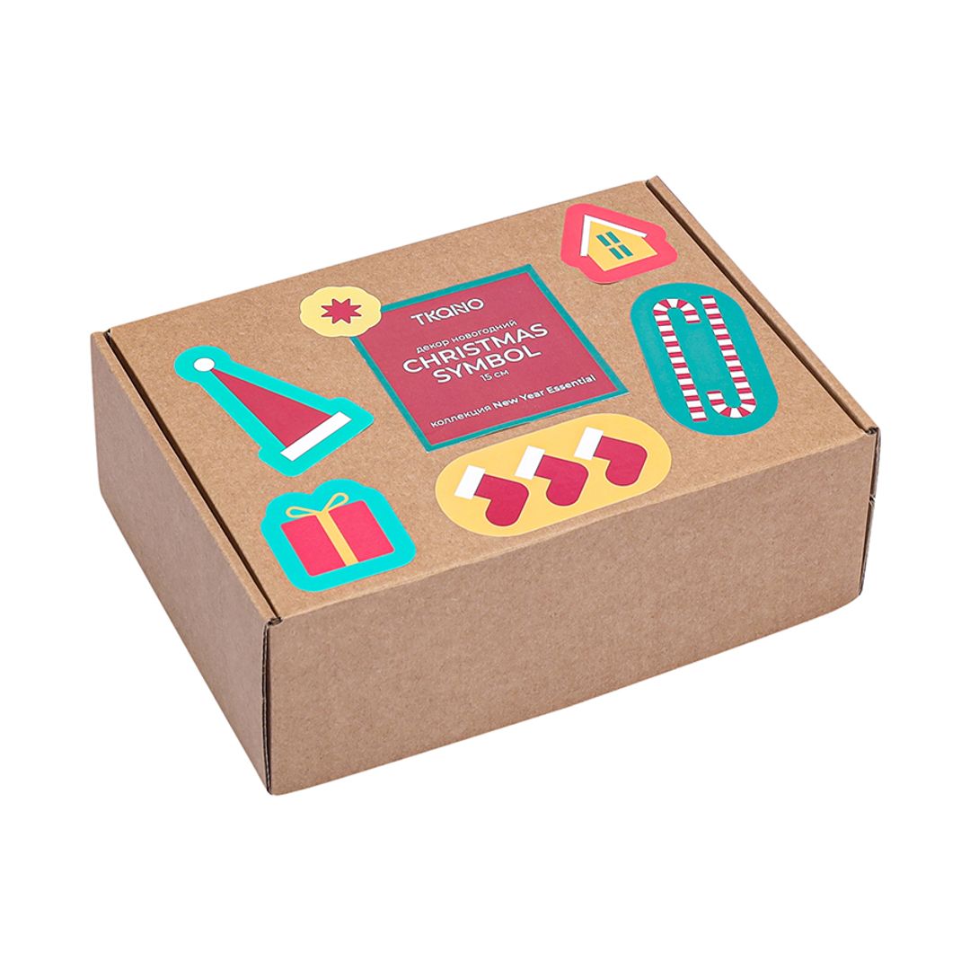 Набор елочных украшений Christmas diamonds из коллекции New Year Essential, 4 шт.