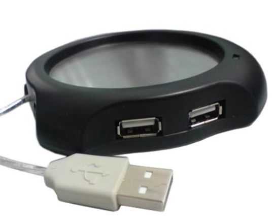                           USB Хаб Подогреватель для чашки Черный
                
