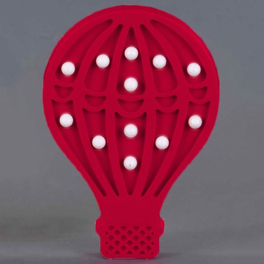 Светильник Воздушный шар (Красный)