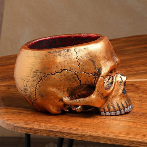 Кашпо Череп (0,5 л)