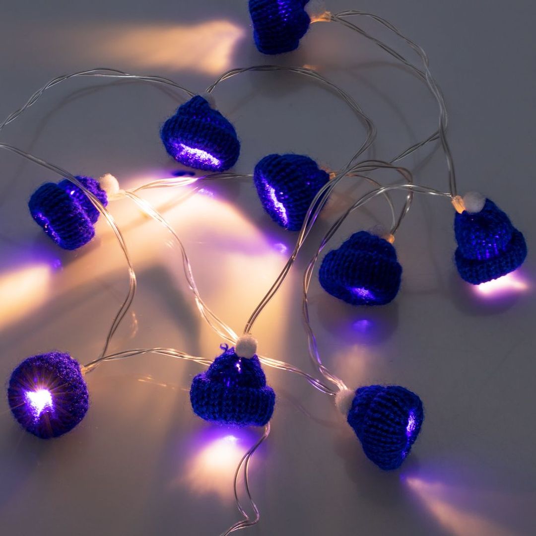 Гирлянда Cosy Poms (Синяя) Гирлянда Cosy Poms (Синяя)